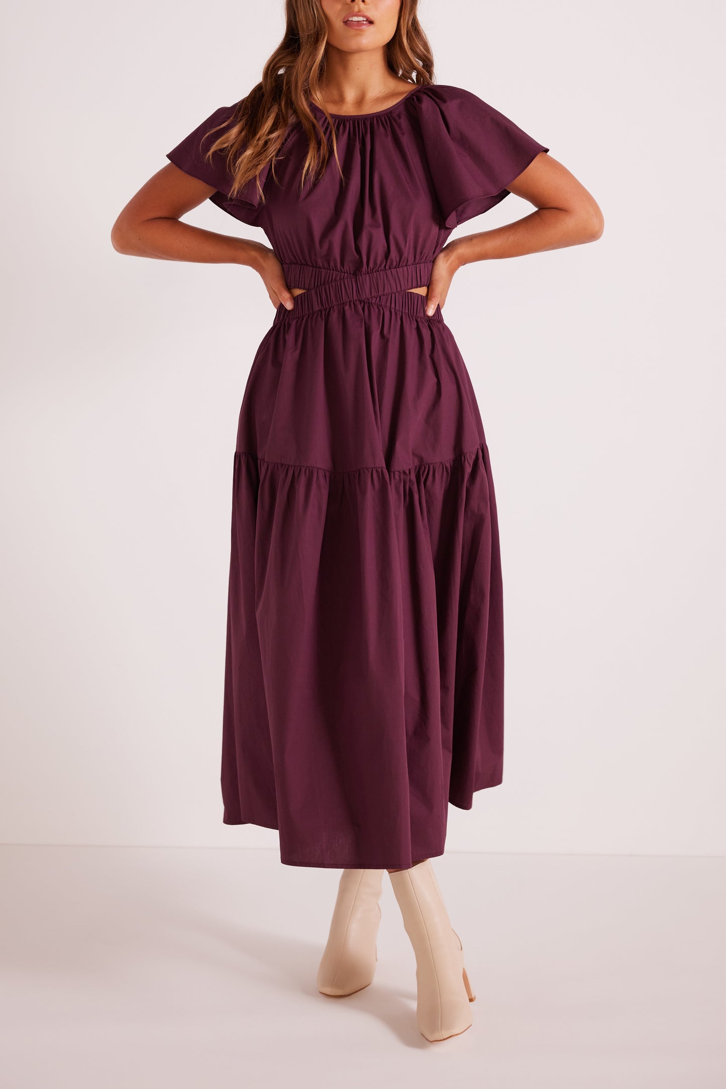 Allegra Cutout Midi Dress
