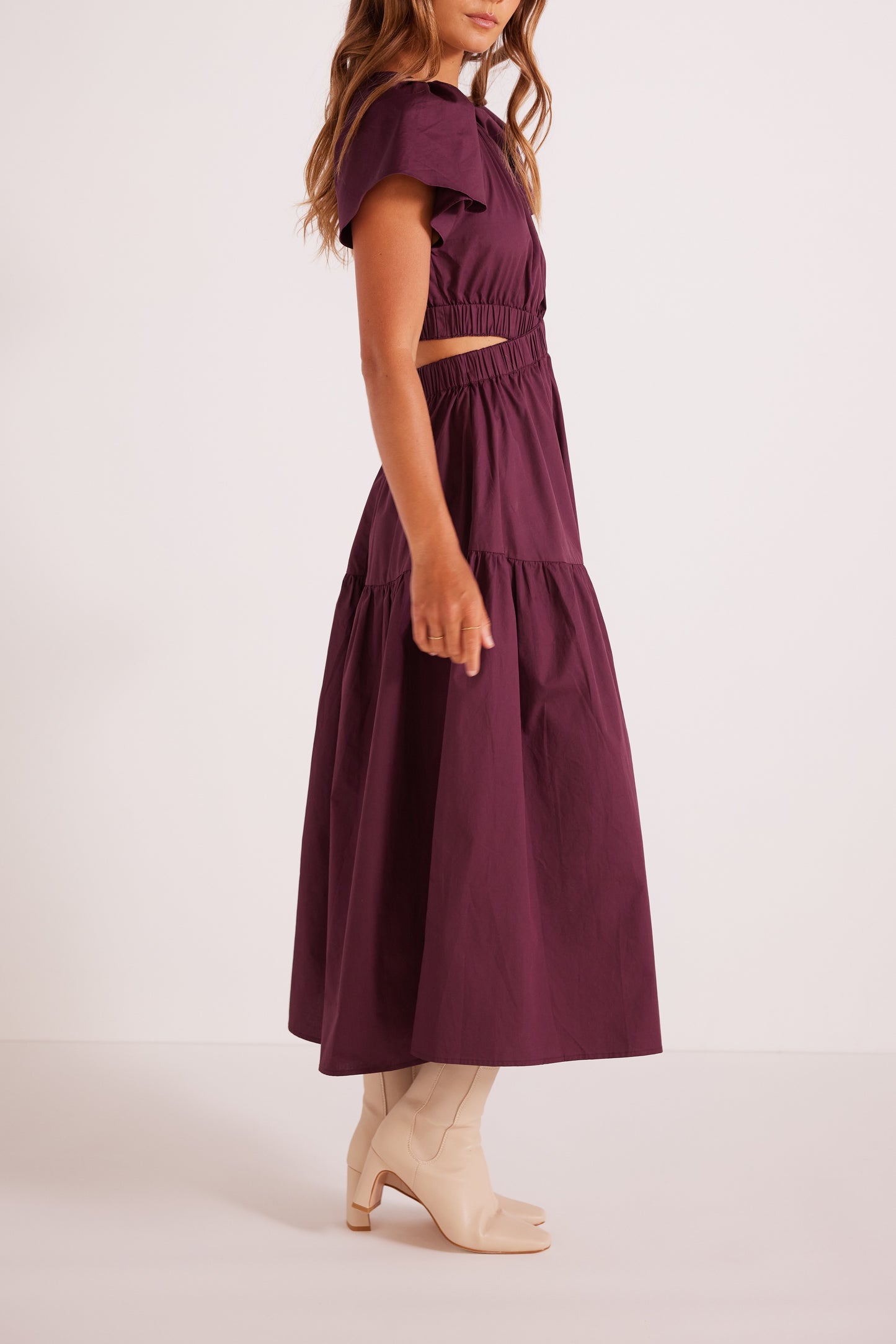 Allegra Cutout Midi Dress