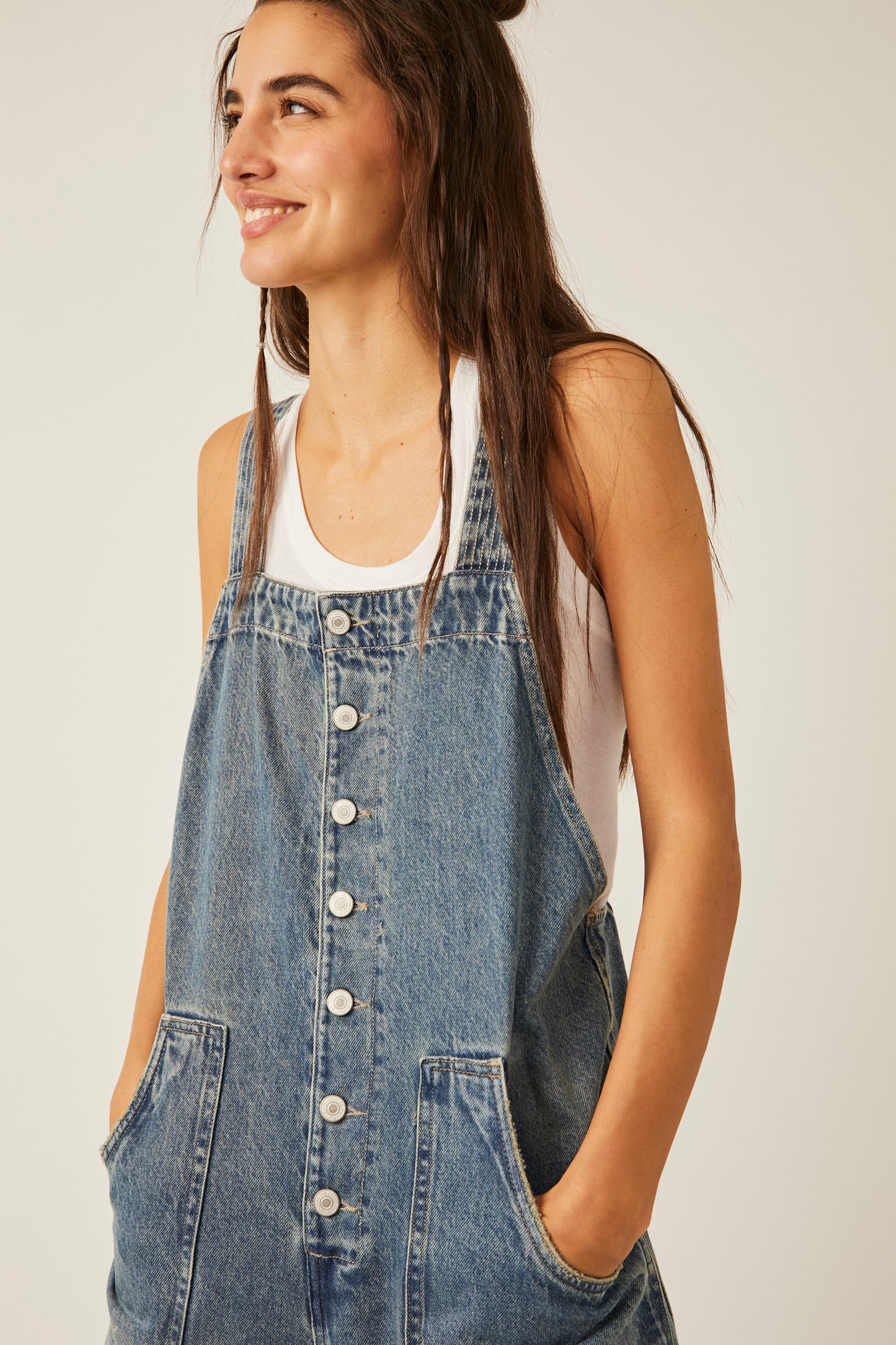 Field of Flowers Wide Leg Overalls