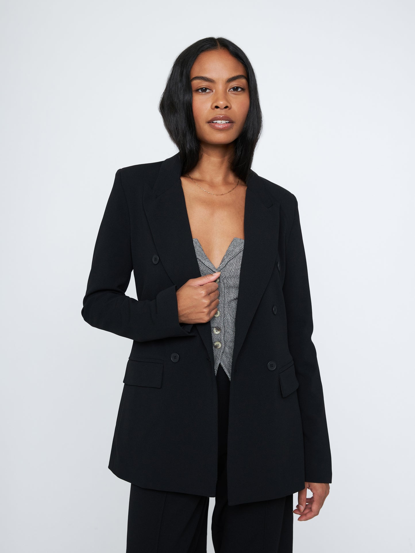 Brunice Double Breasted Blazer