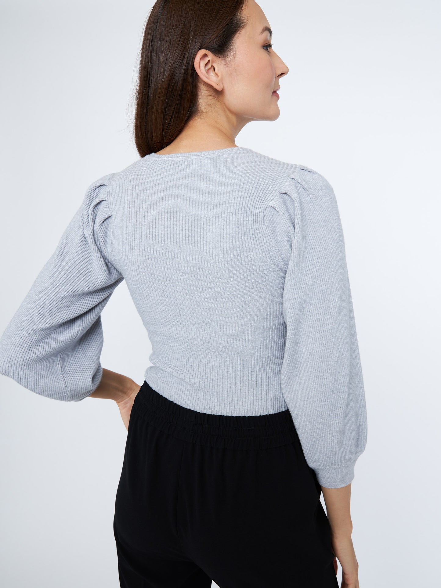 Zoe Puff Sleeve Sweater