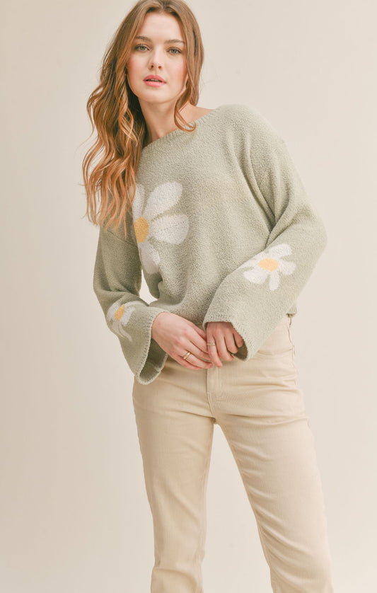 Flower Market Sweater