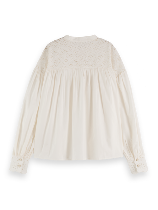 Top With Broderie Anglaise